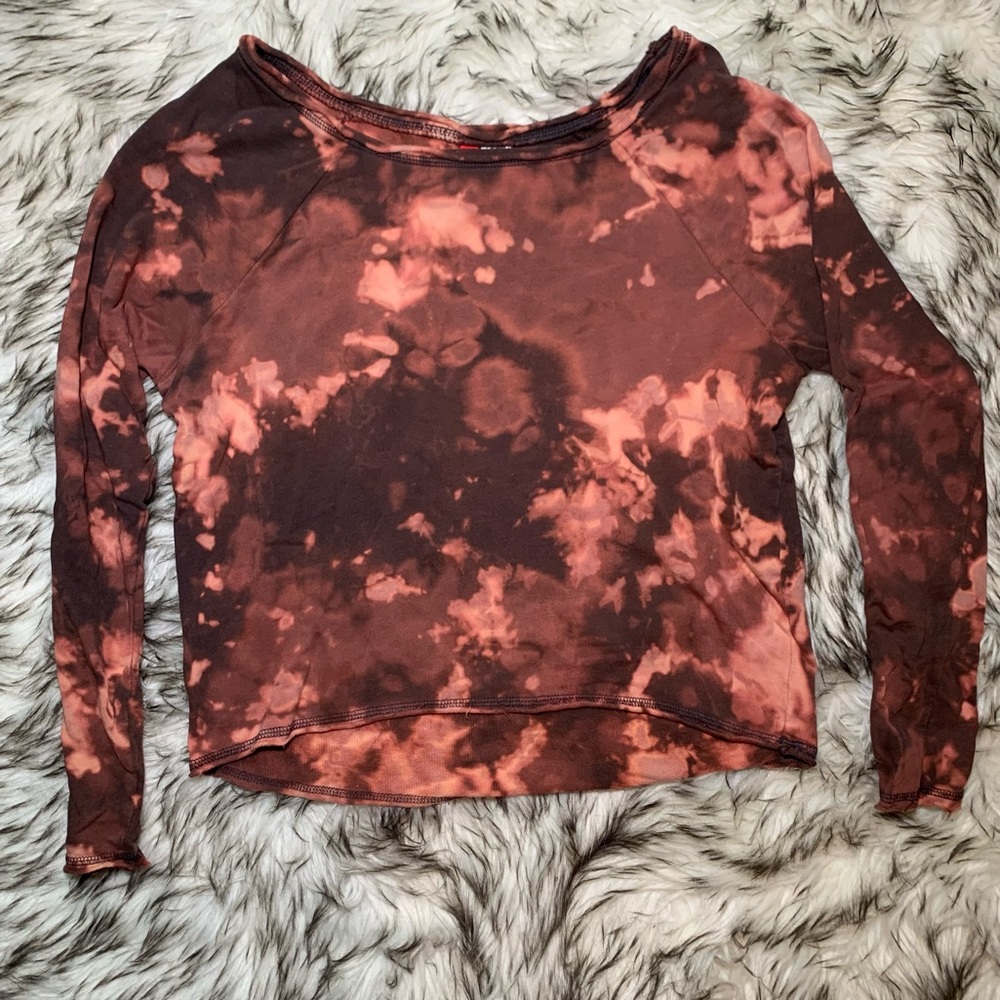 Custom Bleach Tie-Dyed Crewneck